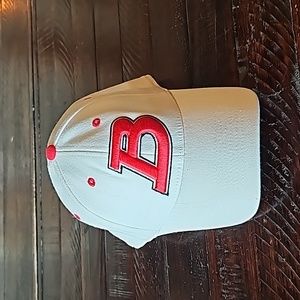 Authentic deadstock Top of the World Ball State flex fit cap.